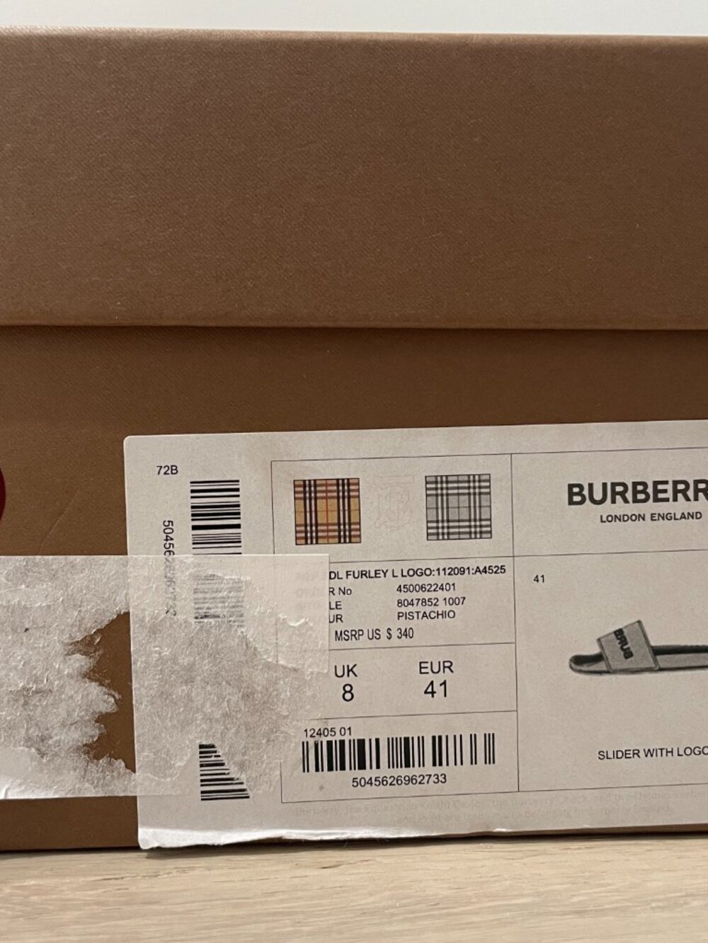 Burberry Slides - Picture 8 of 9